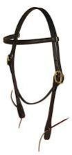 Leather Headstall Fancy Braided