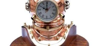 Diving Helmet with Clock