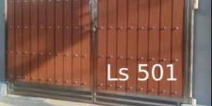 Hinged Silver SS Gate