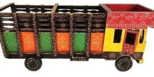 Multicolored Wooden Truck