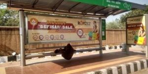 Silver Dome Bus Stop