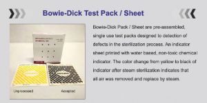 Bowie Dick Test Pack