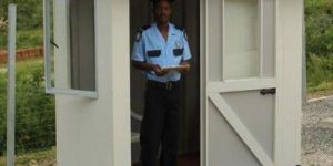 Mild Steel Security Cabin