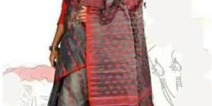 Silk Cotton Dhakai Saree