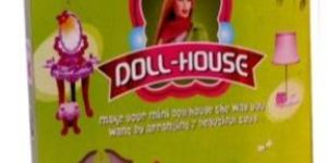 Plastic Kids Doll House