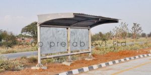 Silver SS Bus Stop Shelter