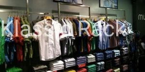 Steel Garment Display Rack