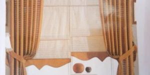 Embroidered Windows Curtains