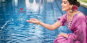 TRIVENI BELLA VOL 3 INNOVATIVE STYLE BEAUTIFULLY DESIGNS SAREE