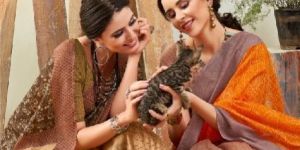 TRIVENI LILIMA ATTRACTIVE LOOK MODERN STYLISH SAREE