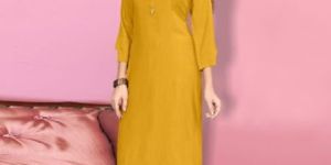 VEE FAB INDIA COLORBAR RAYON FORMAL WEAR FANCY KURTI CHEAP RATE