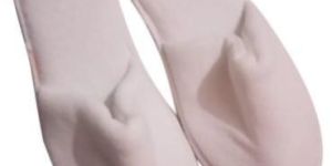 White Terry Slippers