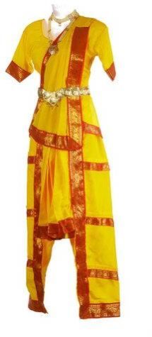 Bharat Natyam Girl Costume