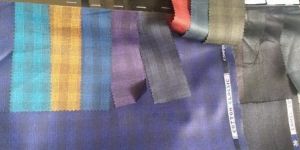Checked Suiting Fabric