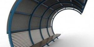 Stainless Steel Bus Shelter