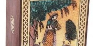 Wooden Pen Stand without Clock