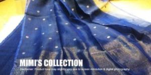 Matka Muslin Silk Saree