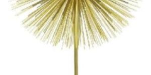 Black Marble Base Star Ball Sculpture