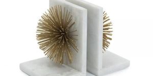 Star Flower Bookend Set of 2