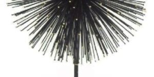 Starbrust Ball Gold Tip Sculpture