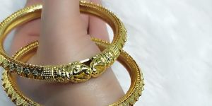 Gold Plated Bangles