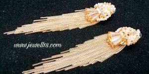 Hanging Golden Earrings