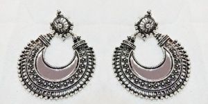 Oxidised Mirror Earrings