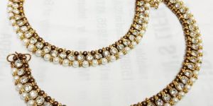 White Beaded Necklace