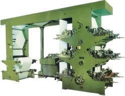 Six Color Flexographic Printing Machine