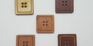 Plastic Square Shape Button