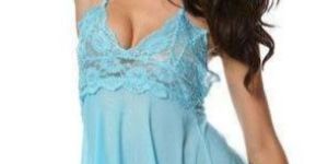 Ladies Blue Nighty