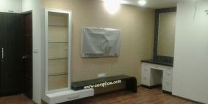 Wooden Wall Mount TV Shelves