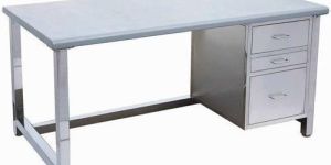 Stainless Steel Computer Table