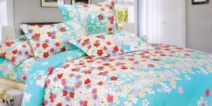 Floral Print Bed Sheet