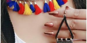 Metalic Chokker Neckless