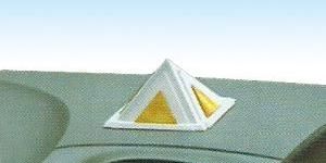 Vastu Silver Pyramid for Car Safety