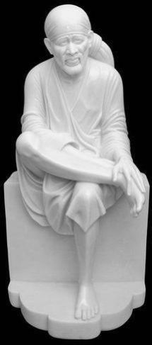 Sai Baba Marble Statue