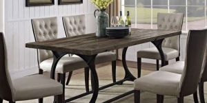 Teak Wood Dining Table Set