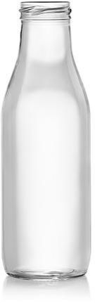 Milk Glass Bottles (500 Ml)