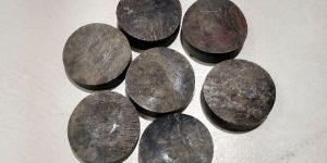 Buffalo Horn Natural Skin Button Blanks