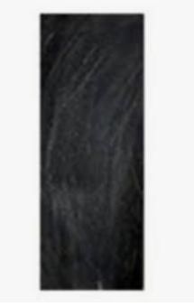 Pure Black Buffalo Horn Plates