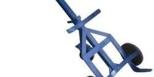 SKEW Mild Steel Three Wheel Drum Trolley