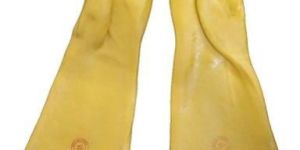 Unisex Check PVC Gloves