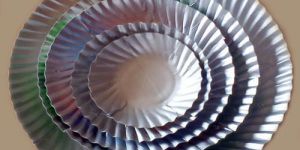 Wrinkled Paper Plate