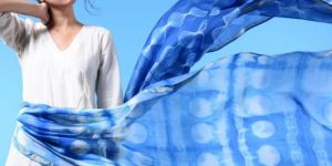 Shibori Handloom Chanderi Dupattas