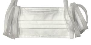 UNOMAK 3 Ply Tie Earloop Surgical Mask with Melt Blown