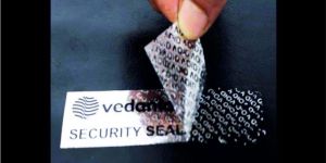 Text Tempered Hologram