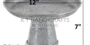 Galvanized Cake Stand
