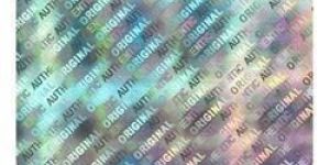 Rectangle Holographic Labels