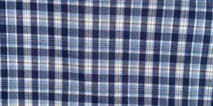 Blue Check School Uniform Fabric